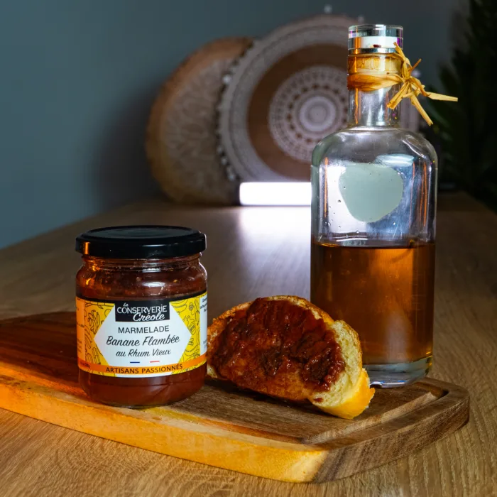 Marmelade Banane flambée au Rhum Vieux – Image 3