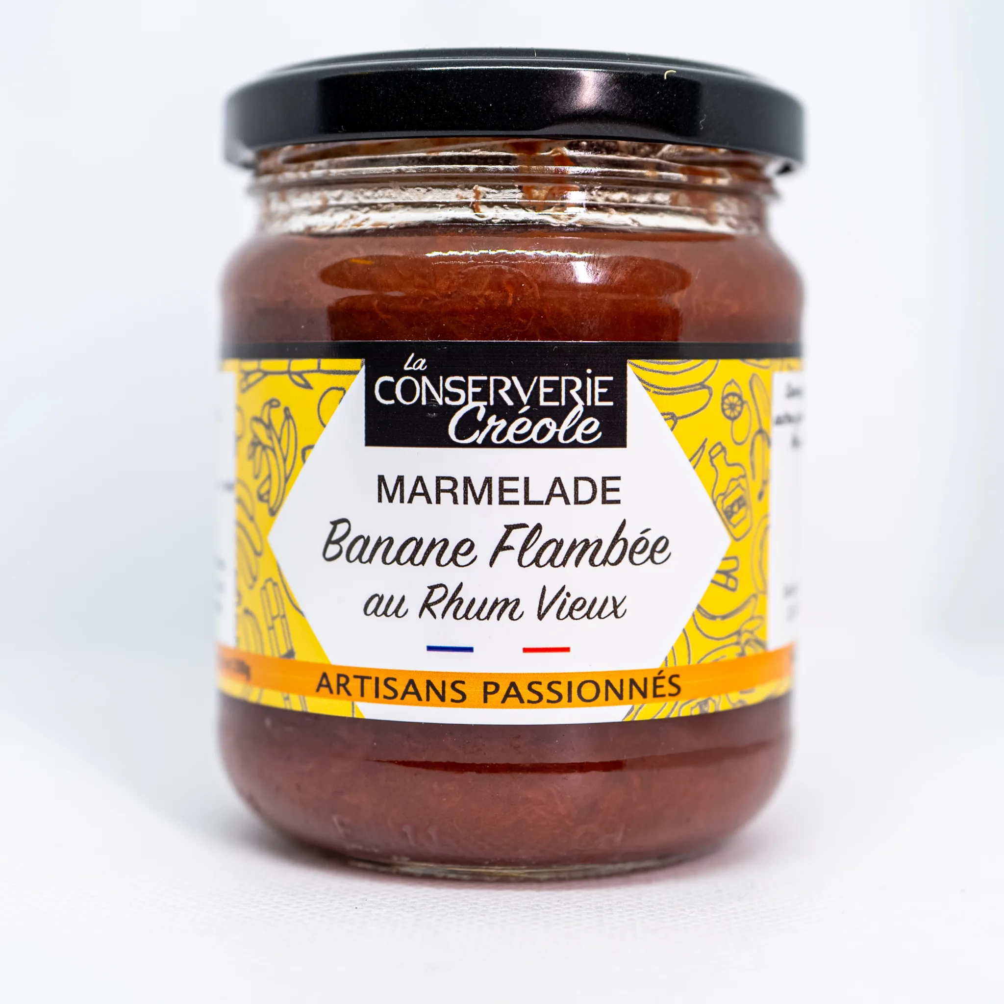 Marmelade Banane flambée au Rhum Vieux