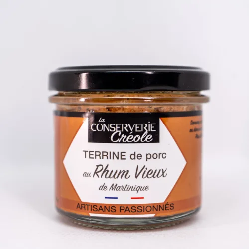 Terrine de porc au Rhum Vieux de Martinique