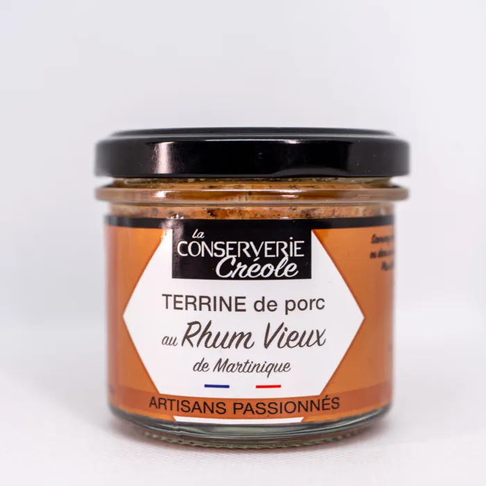 Terrine de porc au Rhum Vieux de Martinique