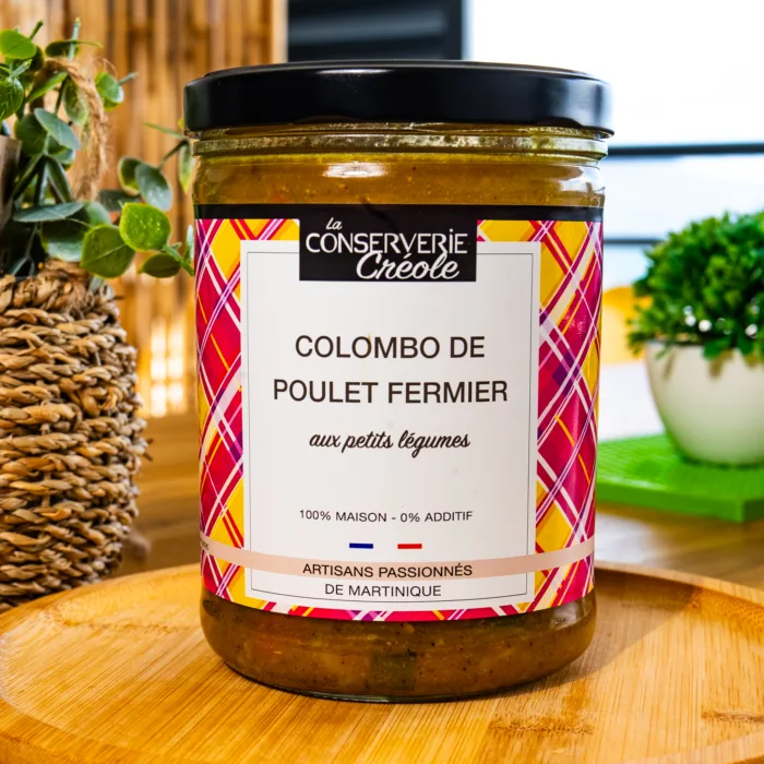 Plat de Colombo de Poulet fermier aux petits légumes – Image 2